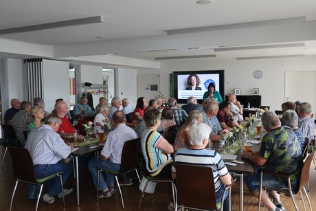 Jahreshauptversammlung 2023 im Brunnencafe Wohnpark Burgrieden