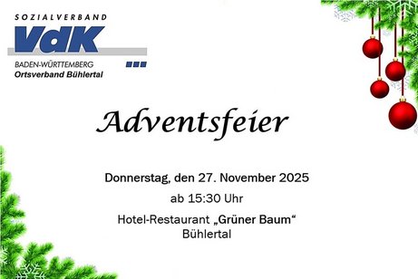 Adventsfeier