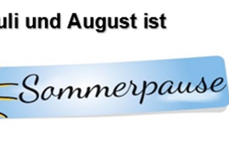 Sommerpause