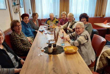 Damenrunde im Musikerheim in Ditzingen
