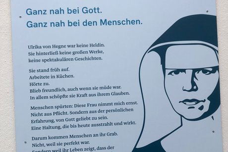 Bild von selige Schwester Ulrika und kurze Beschreibung