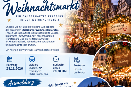 Stra&szlig;burger Weihnachtsmarkt 28.11.2026