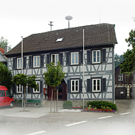 das Rathaus in Fichtenberg