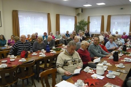 Eintreffen der Gäste