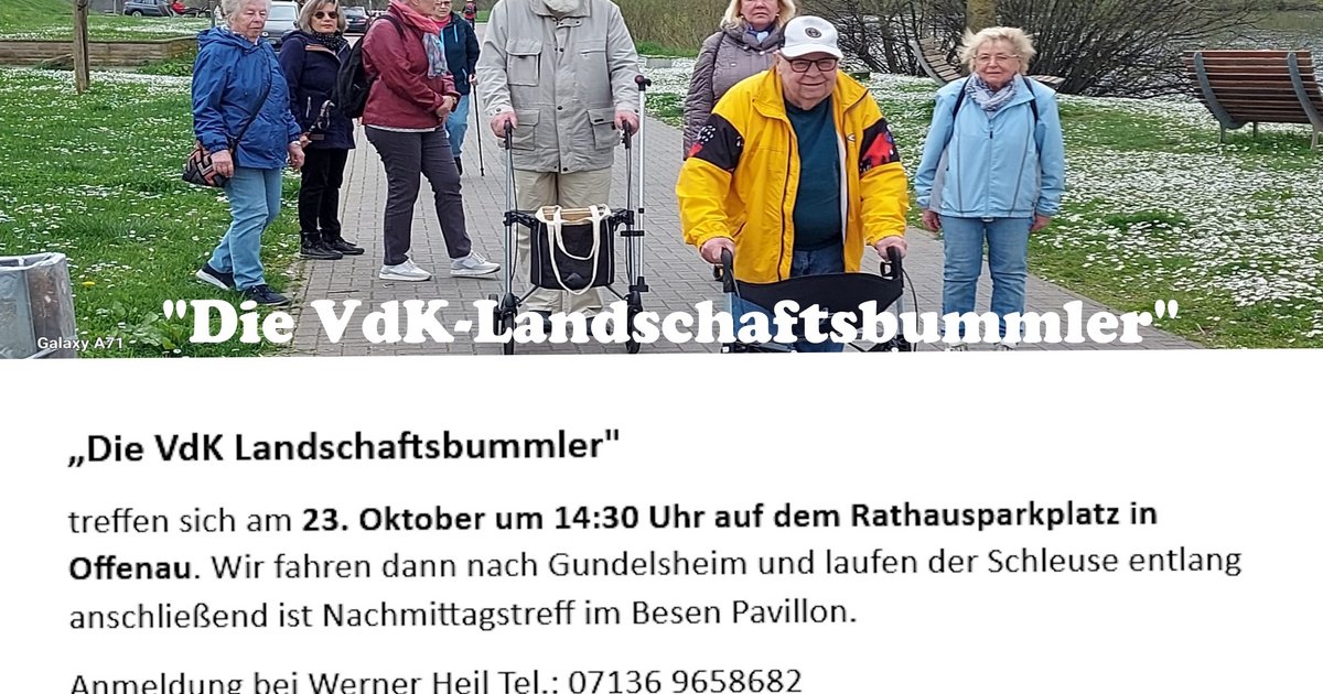 "Die VdK- Landschaftsbummler"