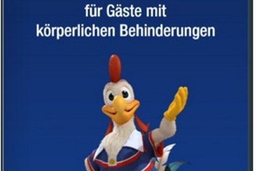 Anleitung f&uuml;r Besucher mit k&ouml;rperlichen Einschr&auml;nkungen