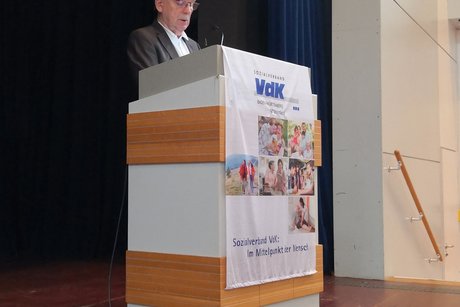 Begrüßung durch den Vorsitzenden Hubert Kusche