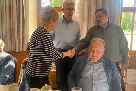 Die Jubilare: Waltraud und Helmut Belle