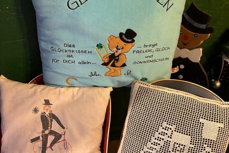 Kissen mit Motiven Schornsteinfeger