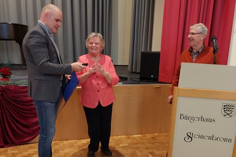 Goldene Verdienstnadel des VdK Deutschlands Monika K&uuml;nast