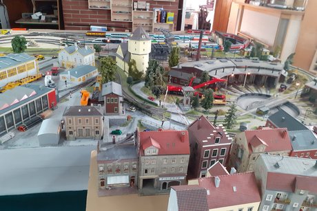 Modellbau Bauen von Häusern