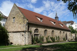 Heutige Ansicht der Klosterkirche von Lauffen