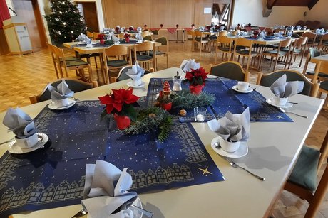 Sch&ouml;n eingedeckt