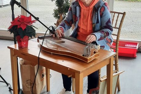 Zither Solo durch Anne Gröber