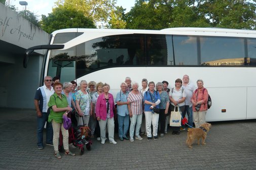 Gruppenbild der Teinehmer des Ausflugs Gruppenbild der Teinehmer des Ausflugs
