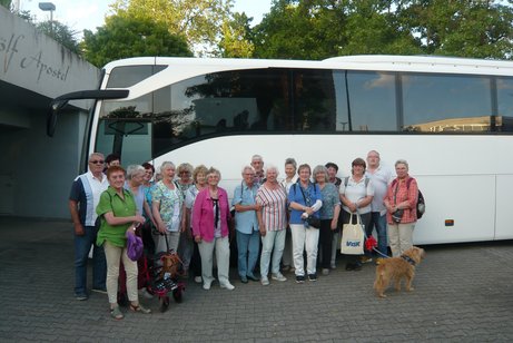 Gruppenbild der Teinehmer des Ausflugs