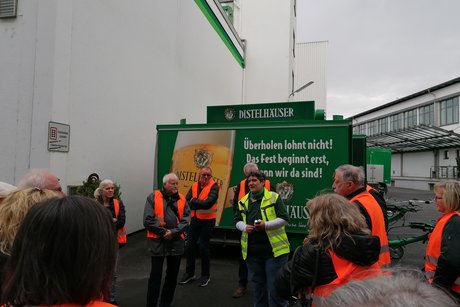 Erlebnisbesichtigung in der Distelhäuser Brauerei