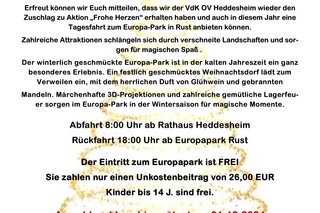 Tagesfahrt zum Europa-Park Rust