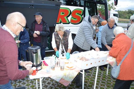 Erste Rast