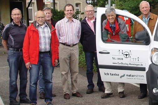 Die Fahrer des Bürgerrufautos freuen sich auf SIE!