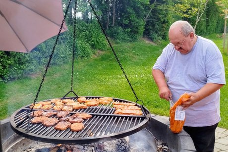 Unser Grillmeister Heiner