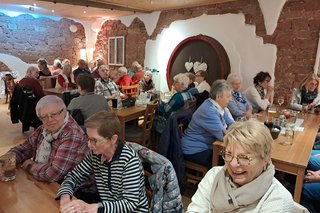 Abendessen im Hoppeditzel