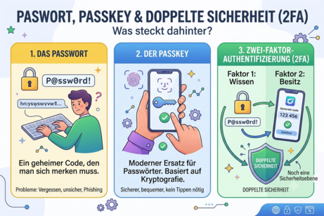 Hier ist eine mit KI generierte Bildkomposition als Einladung zum Vortrag zu sehen