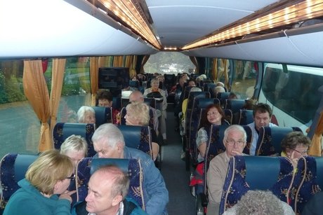 Auf der R&uuml;ckfahrt nach Mannheim