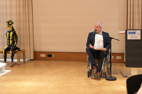 stv. LV und BV Vorsitzender Joachim Steck