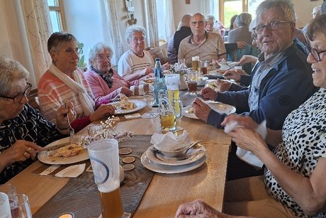 VdK'ler im Gasthof Adler, Heudorf