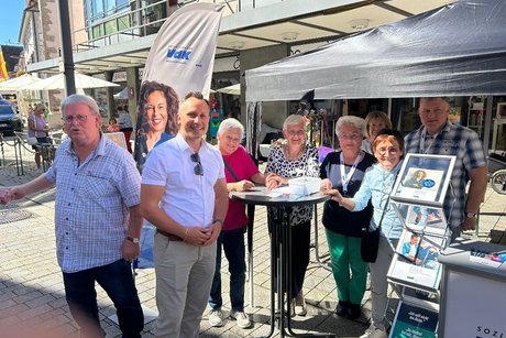 Bürgermeister und VdK'ler