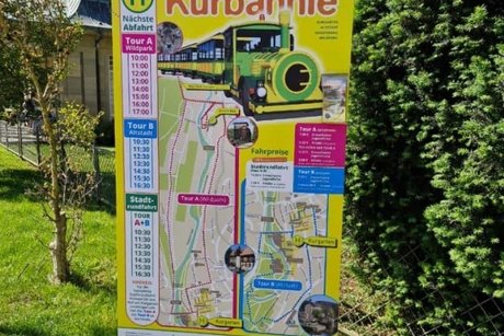 Haltestelle Kurbähnle Bad Kissingen