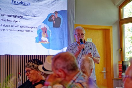 Der Referent Ralf Brenner beantwortete viele Fragen.