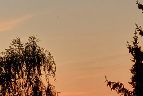 Abendrot vom Montagabend