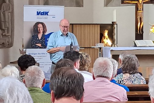 Die Eröffnungsrede des VdK Kreisverbandsvorsitzenden Heilbronn
