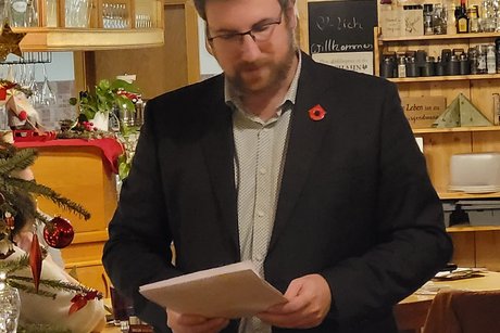 Tobias Scheibel f&uuml;r die Stadt Oberkirch