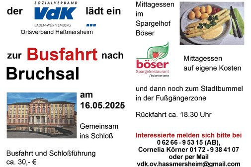 Busfahrt Bruchsal