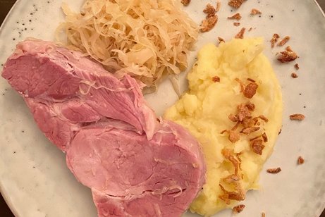 Sauerkraut/Rippchen