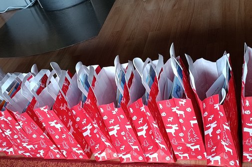 Nikolaus in der Tüte Nikolausgruß