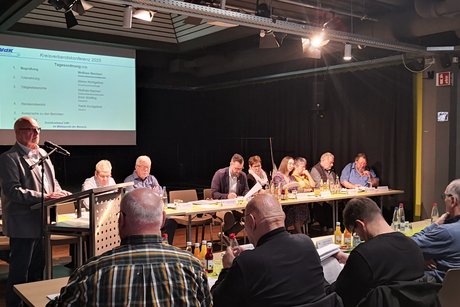 Kreisverbandskonferenz 2025: Begrüßung und Jahresbericht des Kreisverbandsvorsitzenden W. Reichert