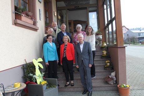 Kriesverbandsvorstandsteam mit Herrn Weih