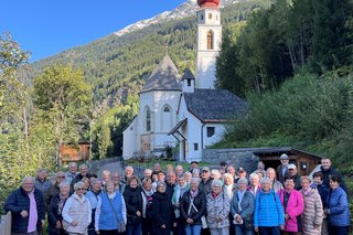 Reisegruppe im Kaunertal