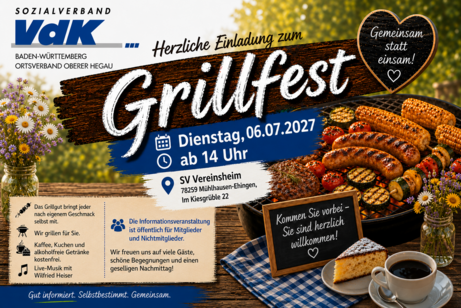 Grillfest am 06.07.2027