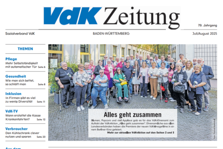 Titelbild der VdK Zeitung