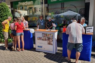 Info-Stand am Volksfest-Sonntag 13-16 Uhr