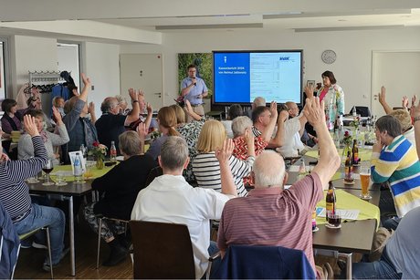 VdK Ortsverband Burgrieden Versammlungen im Brunnencafe im Wohnpark Burgrieden