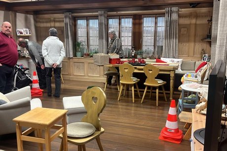 Wohnzimmer der Fallers