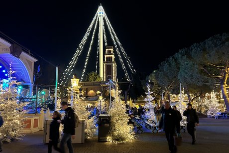 Europa-Park im weihnachtlichen Glanz.