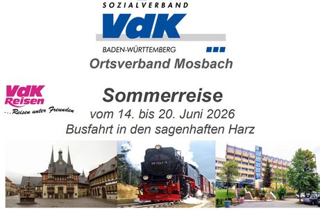 Sommerreise 2026 in den sagenhaften Harz