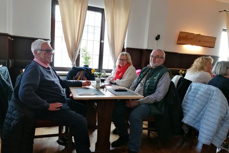 Mittagessen im "Gasthof Johanniter" in Bad Mergentheim